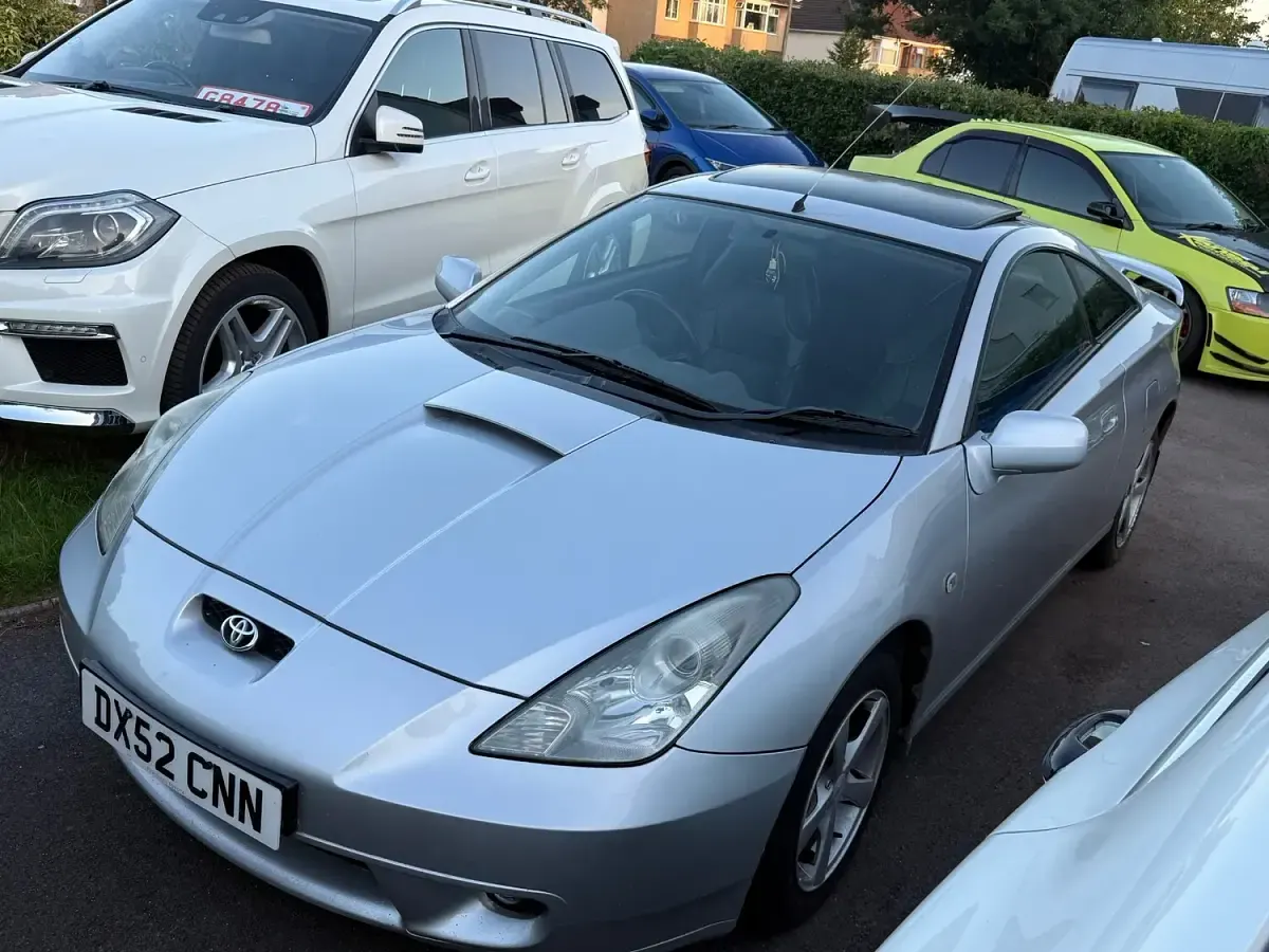 Used Toyota Celica 2002 Silver Coupe