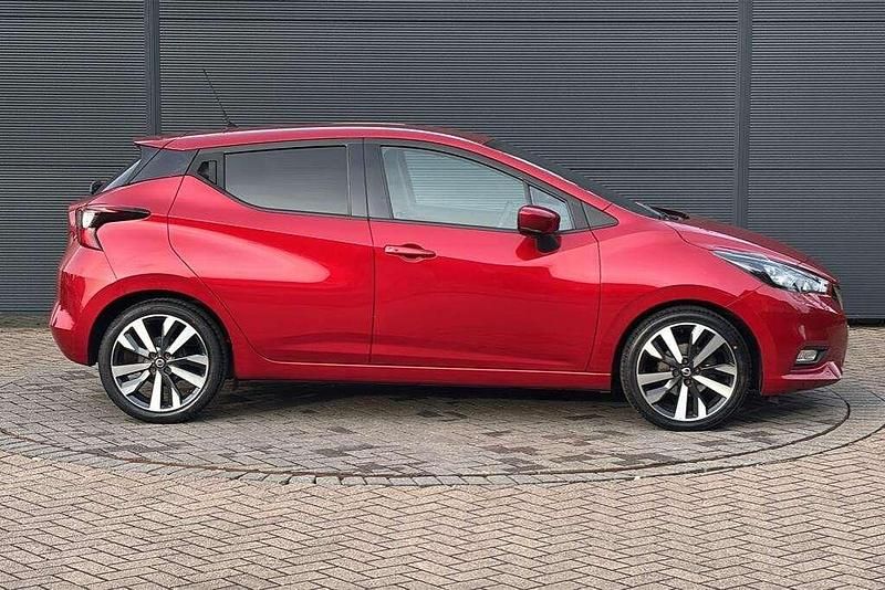 Used Nissan Micra Tekna 91 HP (66 kW) 2021 Red Hatchback