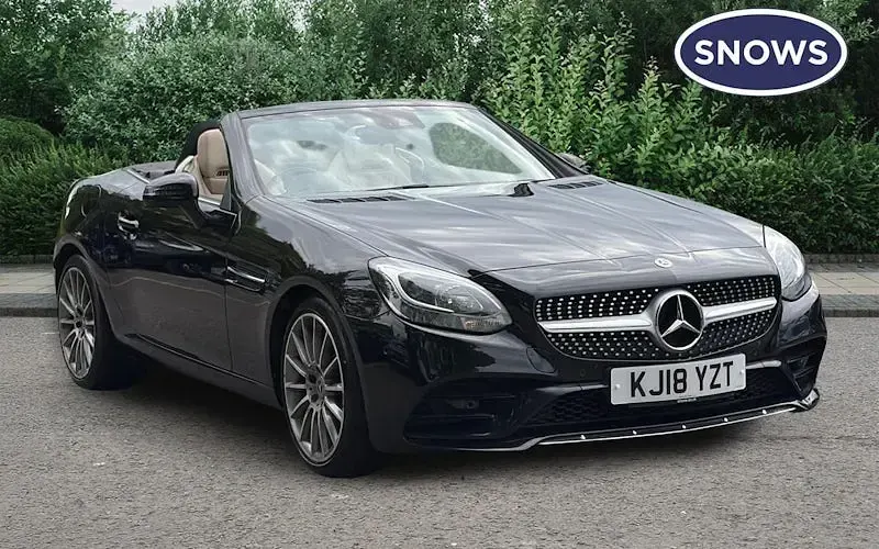 Usado Mercedes SLC300 AMG line 245 CV (180 kW) 2018 Descapotable