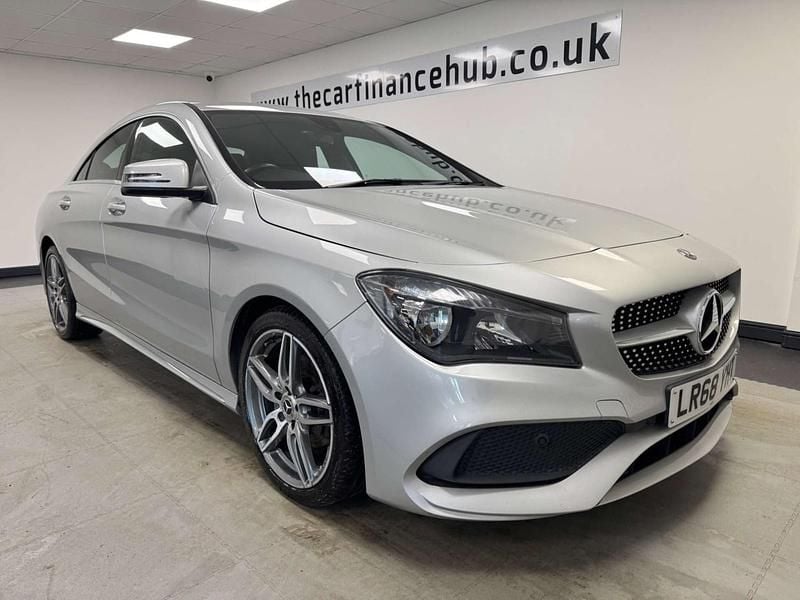 Silver Used 2018 Mercedes CLA180 AMG line Sedan | £10,995 (Fair price) - Image 1/4