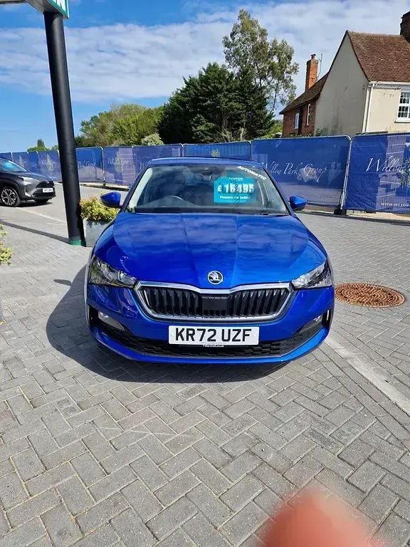 Used Skoda Scala SE L 2023 Blue Hatchback