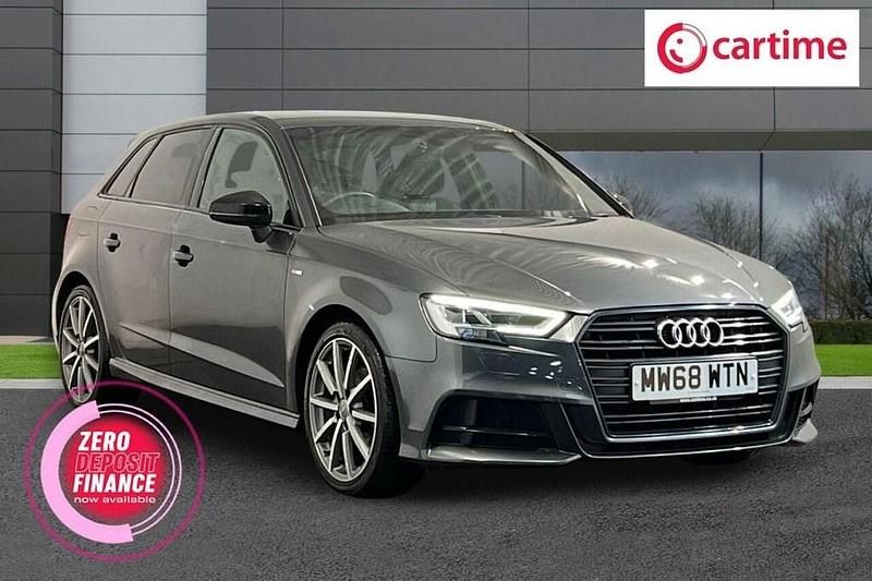 Grey Used 2019 Audi A3 Sportback Black Edition Hatchback | £15,250 (Fair price) - Image 1/4