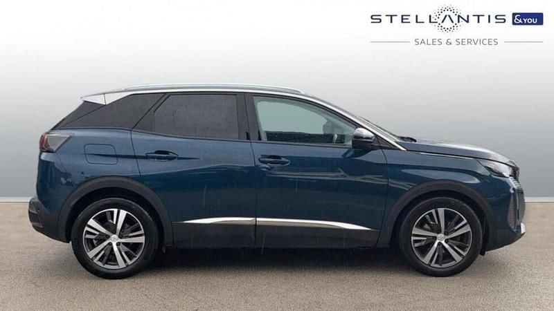 Blue Used 2022 Peugeot 3008 Allure Premium SUV | £17,306 (Fair price) - Image 1/4