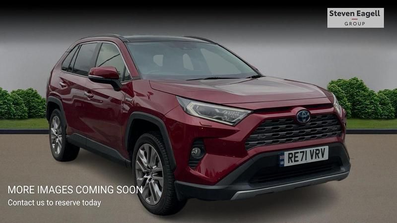Red Used 2021 Toyota RAV4 Hybrid SUV | £29,000 (Fair price) - Image 1/4