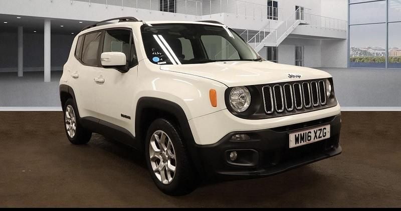 White Used 2016 Jeep Renegade Longitude SUV | £6,495 (Good price) - Image 1/4