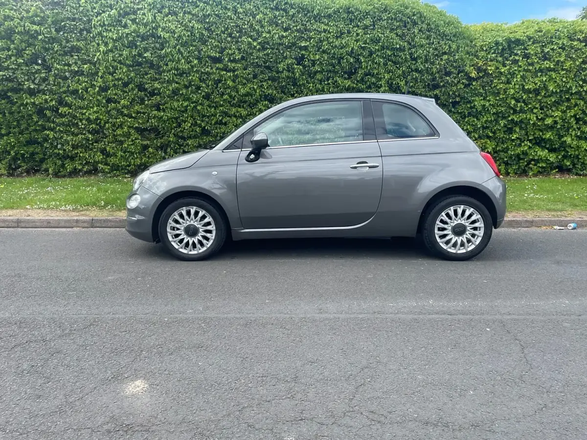 Used Fiat 500 Lounge 69 HP (50 kW) 2016 Grey Hatchback