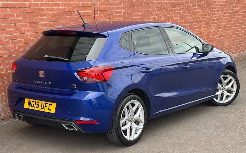Used Seat Ibiza FR 116 HP (85 kW) 2019 Blue Hatchback