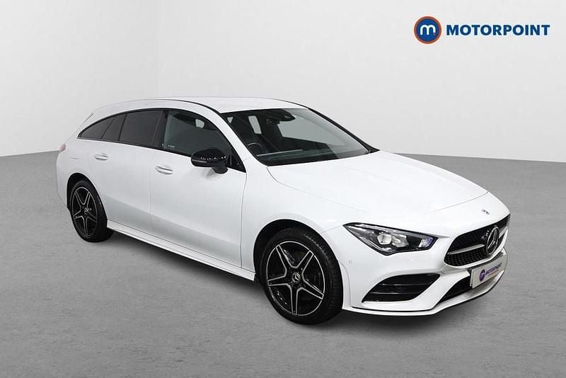 Used Mercedes CLA250e AMG Line Premium 2023 White Sedan