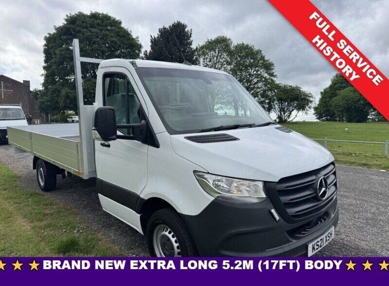 White Used 2021 Mercedes Sprinter Progressive Van | £20,795 (Fair price) - Image 1/4
