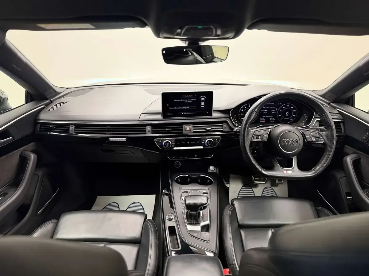 Used Audi A5 Black Edition 245 HP (180 kW) 2019 Grey Coupe