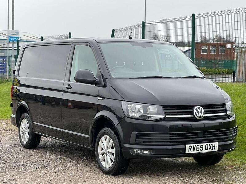 Black Used 2019 VW T6.1 Highline Van | £13,000 (Good price) - Image 1/4