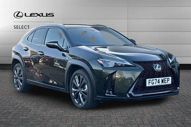 Sonic titanium Used 2024 Lexus UX 300h Sport Design Packet SUV | £28,850 (Good price) - Image 1/3