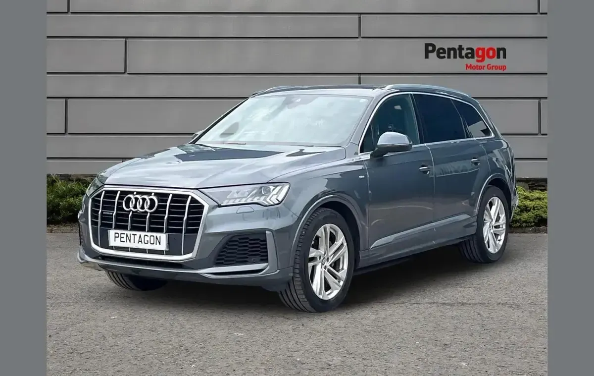 Usado Audi Q7 S-Line 228 CV (167 kW) 2020 Gris SUV
