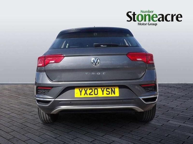 Used VW T-Roc SE 115 HP (84 kW) 2020 Grey SUV
