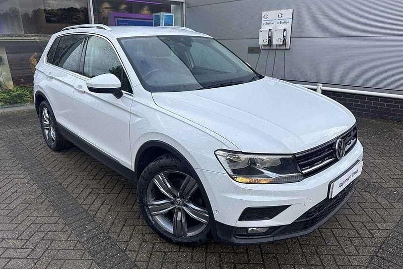 White Used 2019 VW Tiguan Match SUV | £15,489 (Fair price) - Image 1/4
