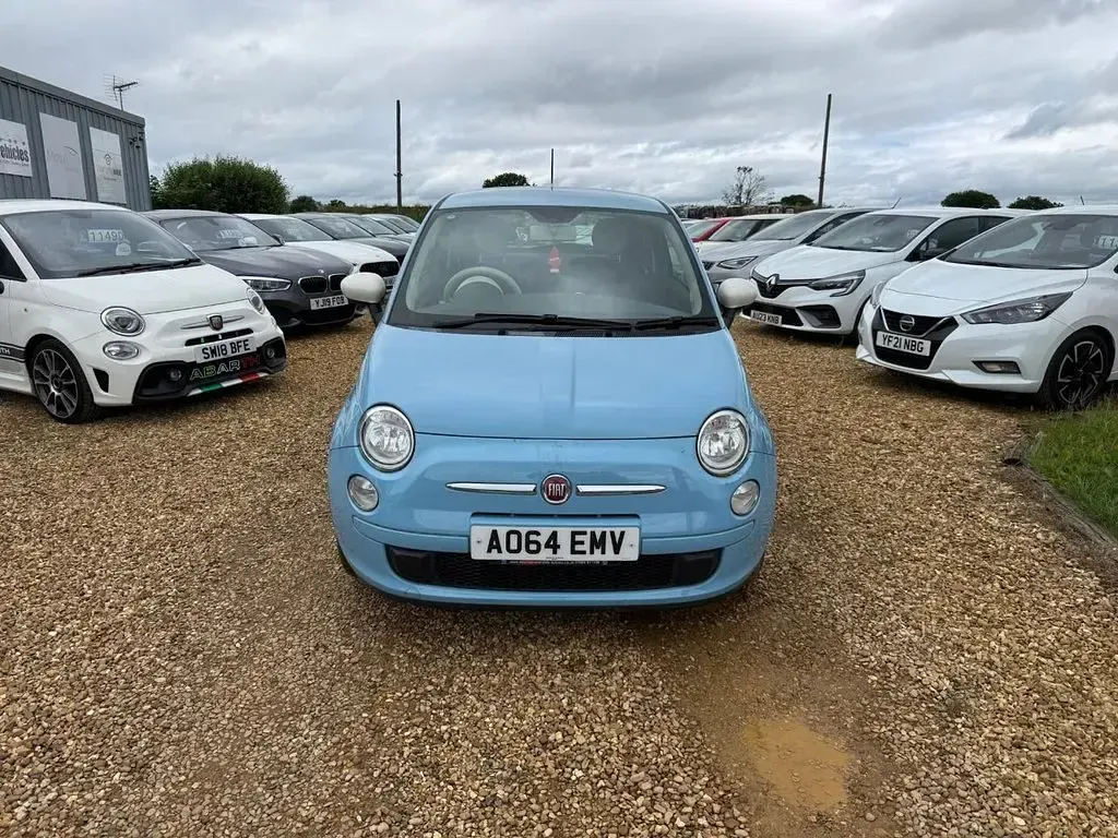 Used Fiat 500 S 69 HP (50 kW) 2014 Blue Hatchback