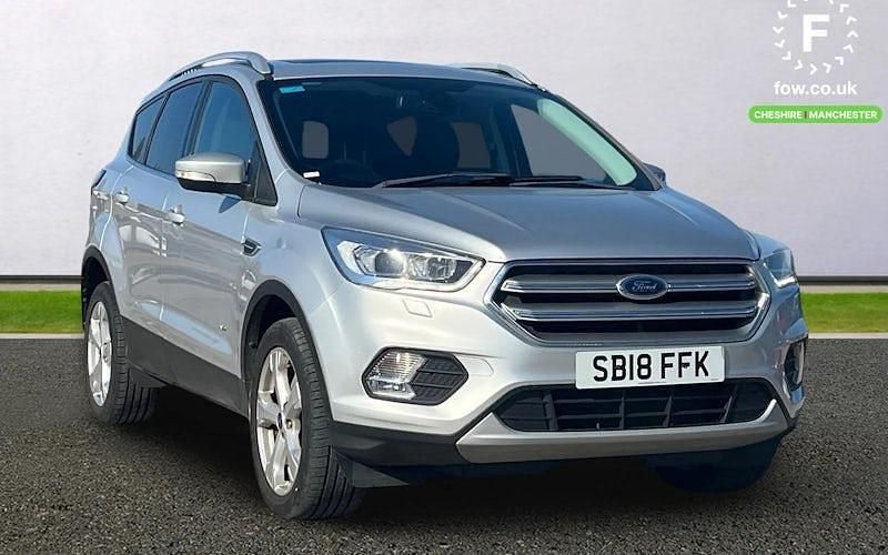 Used Ford Kuga Titanium X 182 HP (133 kW) 2018 Silver SUV