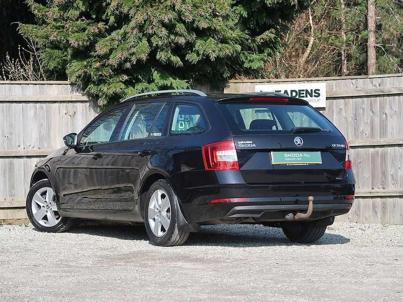 Used Skoda Octavia 110 HP (80 kW) 2018 Black magic pearlescent Estate