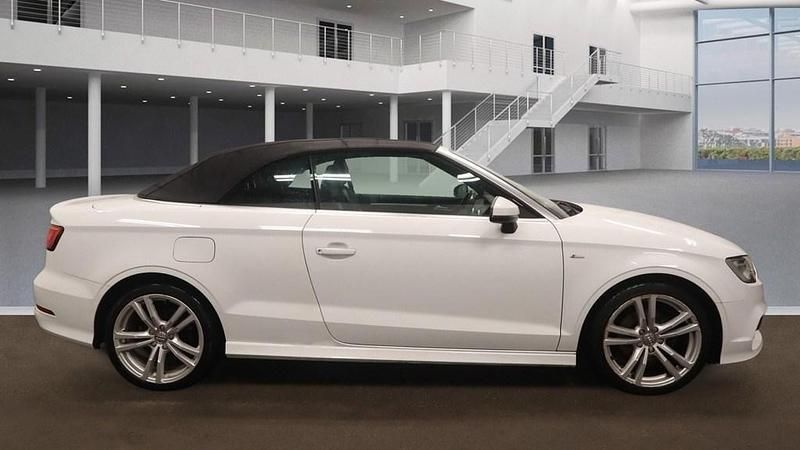 Used Audi A3 Cabriolet S-Line 2016 Ibis white Cabriolet