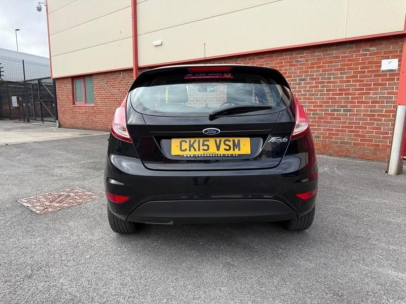 Used Ford Fiesta Zetec 2015 Black Hatchback