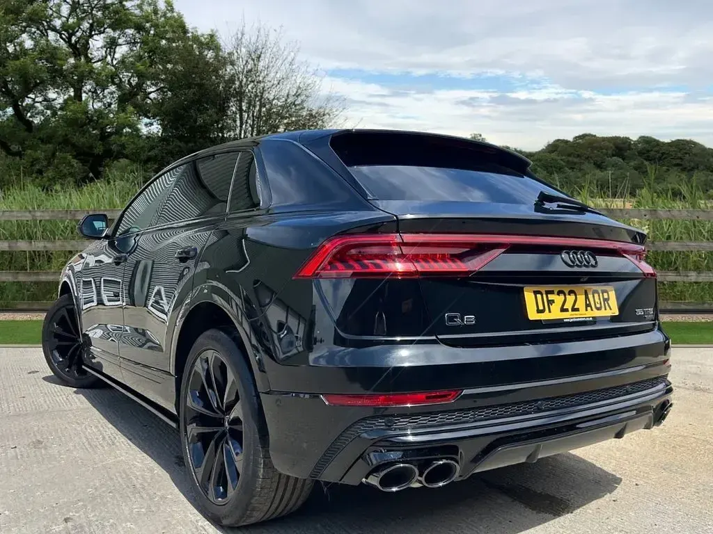Used Audi Q8 Black Edition 340 HP (250 kW) 2022 Black SUV