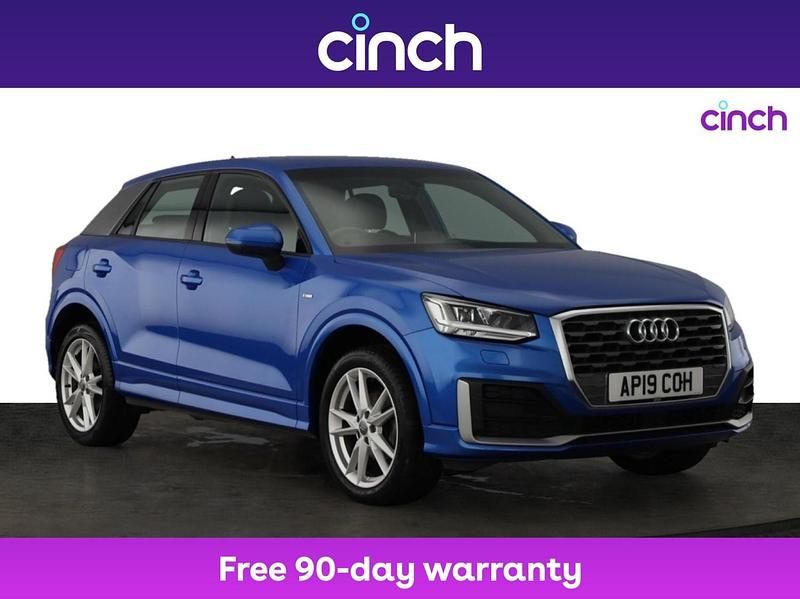 Blue Used 2019 Audi Q2 S-Line SUV | £13,649 (Fair price) - Image 1/3