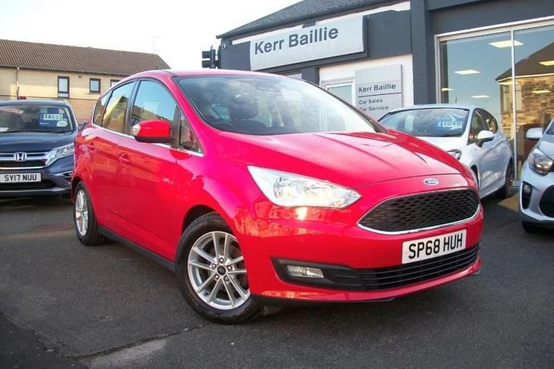 Red Used 2018 Ford C-MAX Zetec MPV | £7,495 (A bit pricey) - Image 1/1