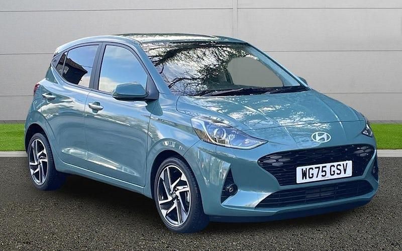 New Hyundai i10 Premium 79 HP (58 kW) 2025 Blue Hatchback