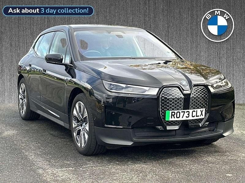 Black Used 2023 BMW iX Sport Line SUV | £33,399 (Super price) - Image 1/4