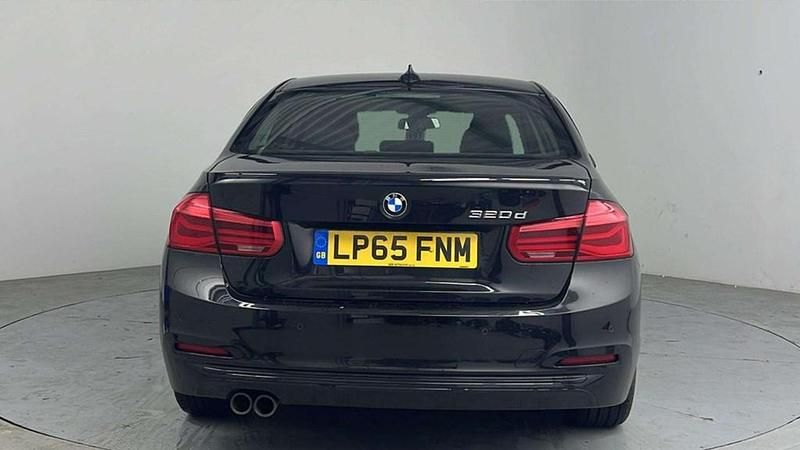 Used BMW 320 Sport Line 2016 Black Sedan