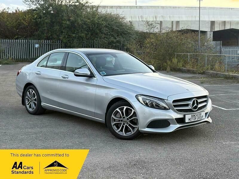 Used Mercedes C350e Premium 293 HP (215 kW) 2018 Silver Sedan