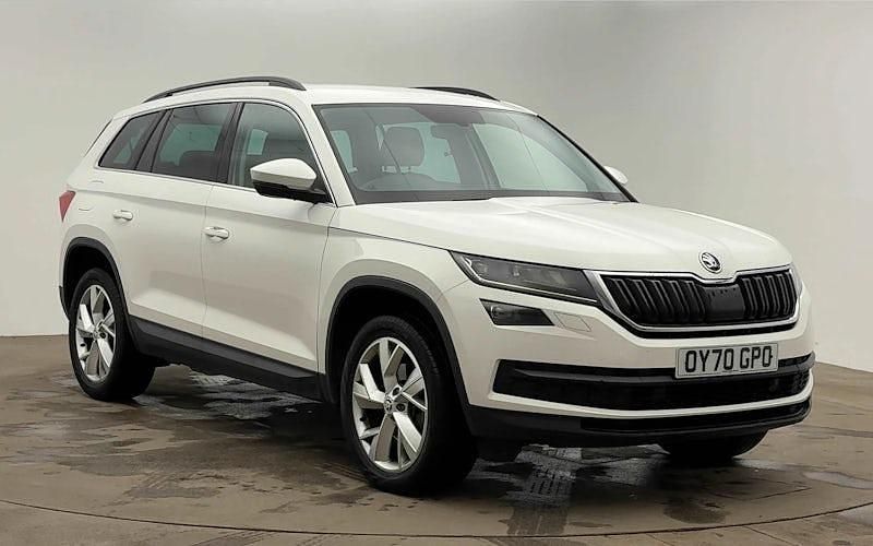 White Used 2020 Skoda Kodiaq SE L SUV | £19,250 (Fair price) - Image 1/1
