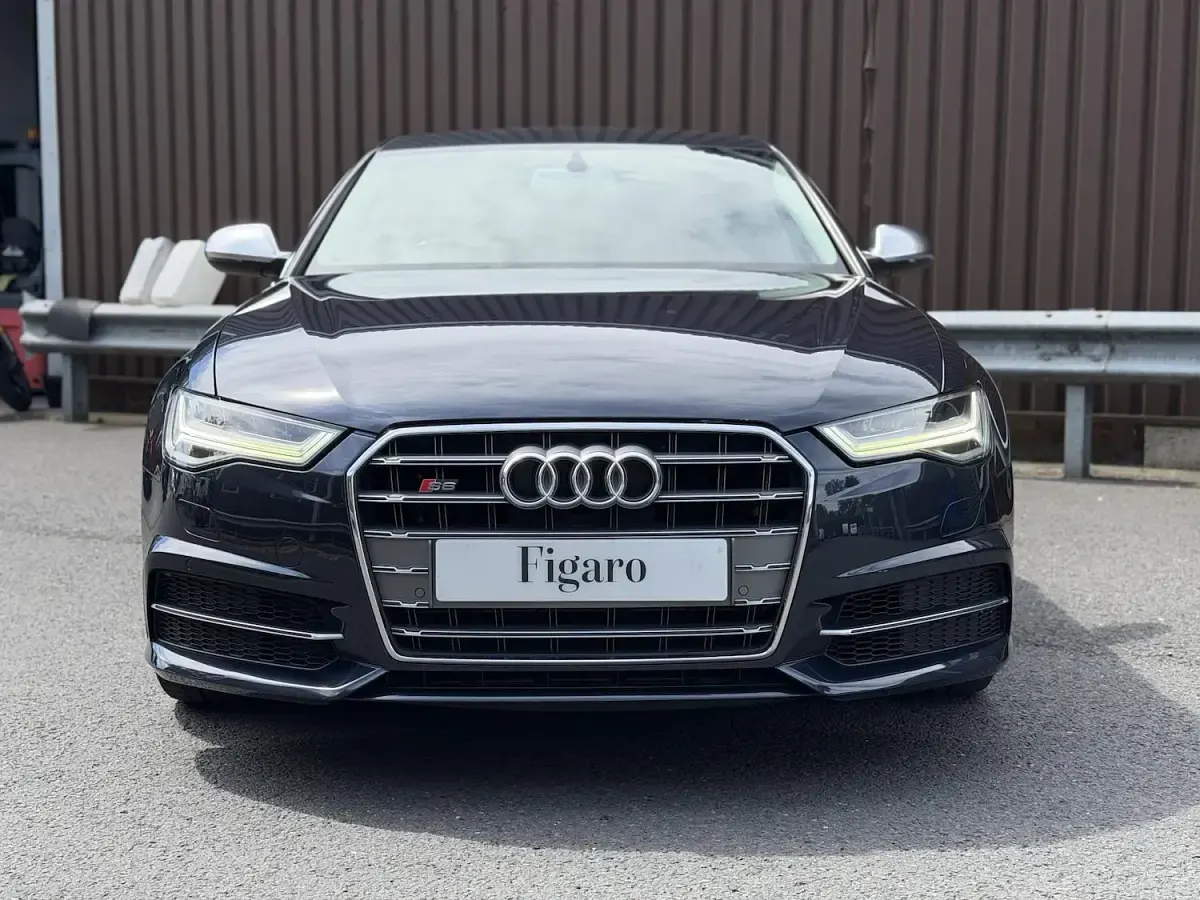 Used Audi S6 Sport 450 HP (330 kW) 2015 Blue Sedan
