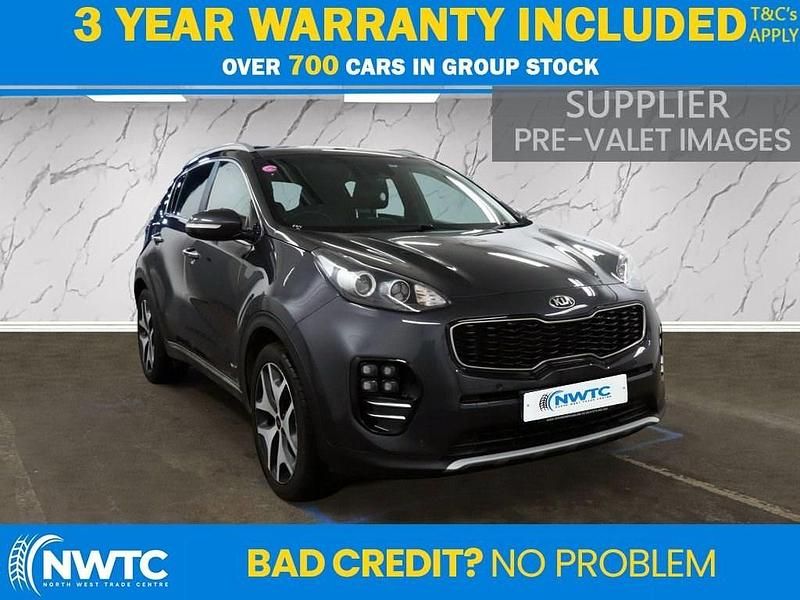 Used Kia Sportage GT-Line 174 HP (127 kW) 2017 Silver SUV