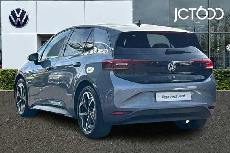 Used VW ID.3 Pro Performance 150 kW (204 HP) 2021 Blue Hatchback