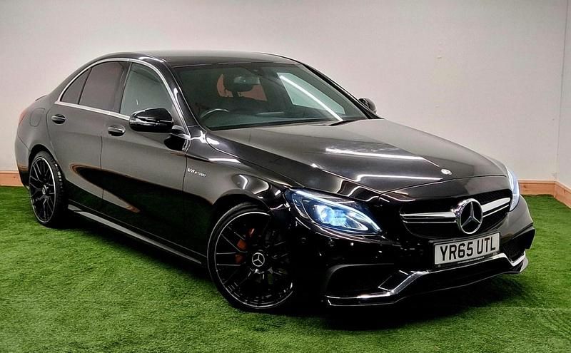 Black Used 2015 Mercedes C63S AMG AMG line Sedan | £11,990 - Image 1/4
