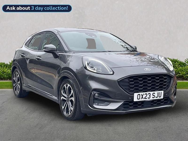 Grey Used 2023 Ford Puma Gen-E ST-Line Hatchback | £13,495 (Fair price) - Image 1/4