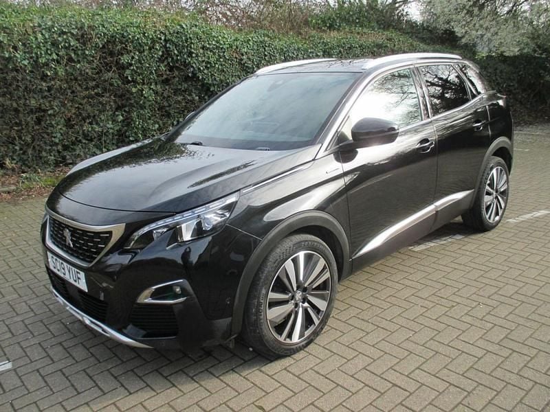 Used Peugeot 3008 GT-line 2019 Black SUV