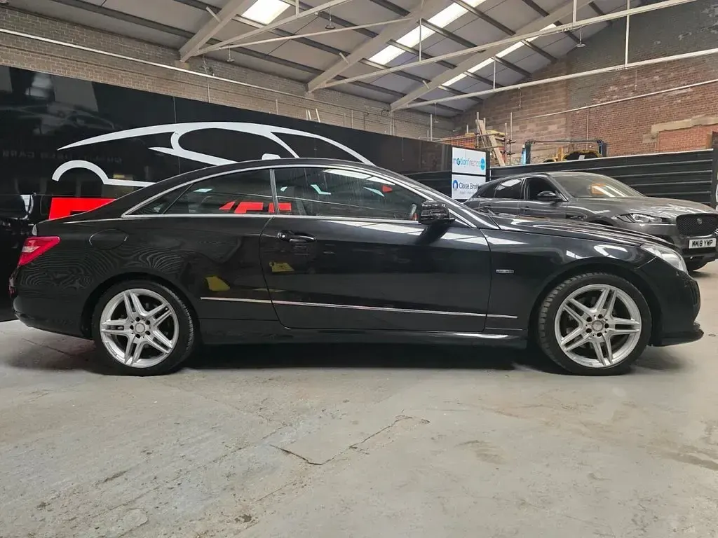 Used Mercedes E350 2011 Black Coupe