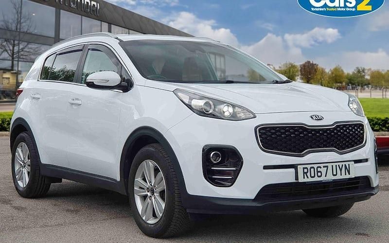 Used Kia Sportage 116 HP (85 kW) 2017 White SUV
