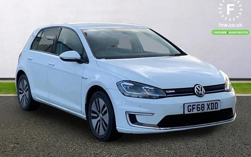 Used VW e-Golf 99 kW (135 HP) 2018 White Hatchback