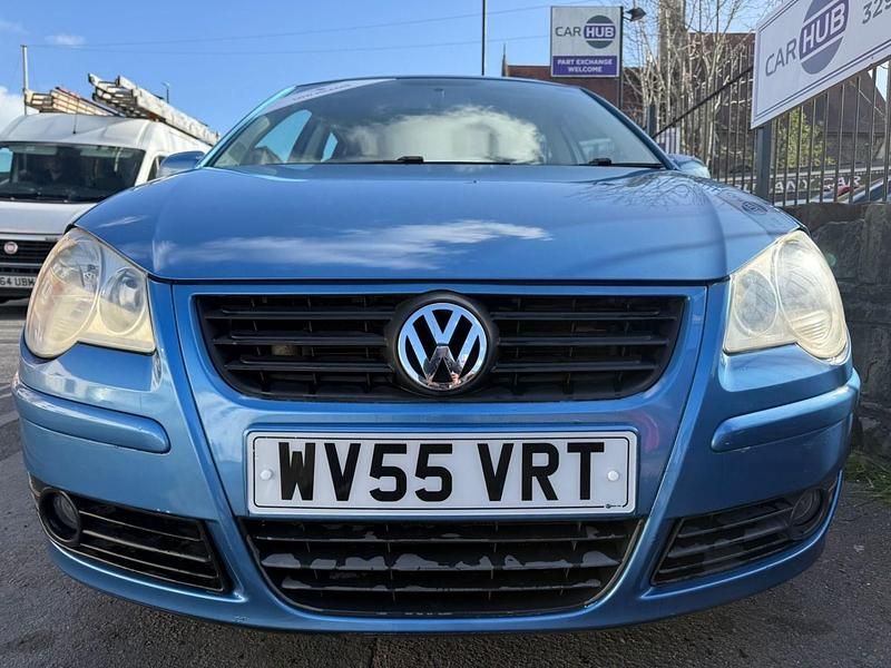 Second-hand VW Polo S 75 CP (55 kW) 2005 Albastru Hatchback