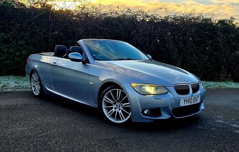 Blue Used 2010 BMW 325 Cabriolet M Sport Cabriolet | £4,595 (Good price) - Image 1/4