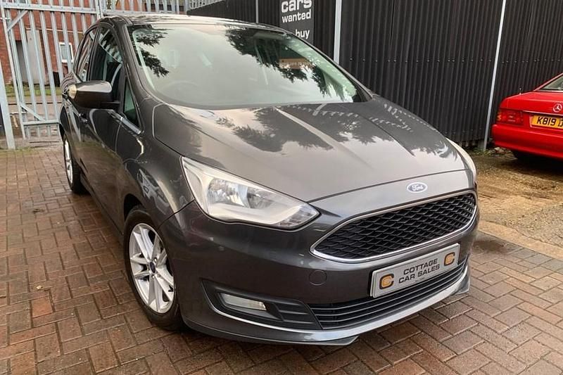 Used Ford C-MAX Zetec 125 HP (91 kW) 2015 Grey MPV