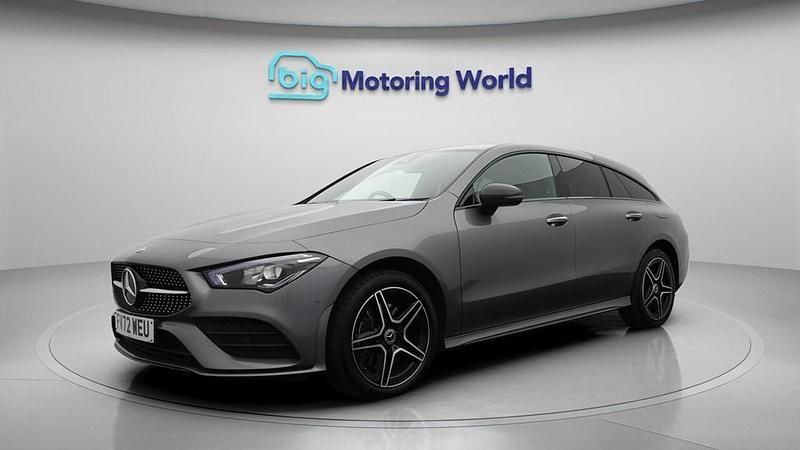 Used Mercedes CLA250e Shooting Brake AMG line 2023 Grey Estate