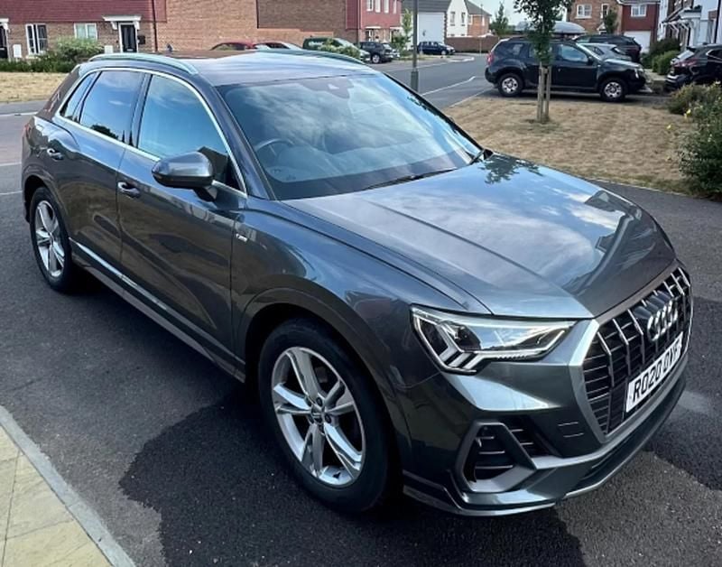 Grey Used 2020 Audi Q3 S-Line SUV | £23,399 (Fair price) - Image 1/1
