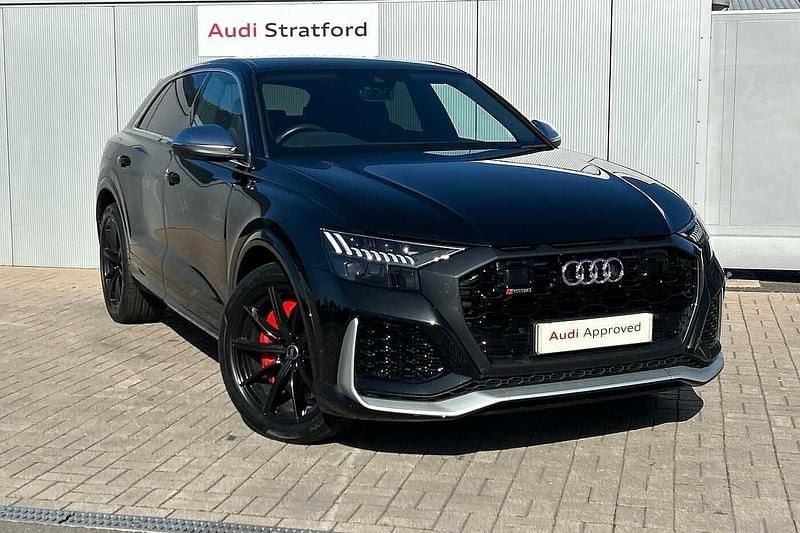 Black Used 2023 Audi RS Q8 Advanced SUV | £83,973 (Super price) - Image 1/4