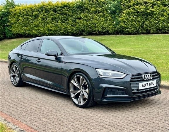 Grey Used 2017 Audi A5 Sportback S-Line Hatchback | £13,695 (A bit pricey) - Image 1/1