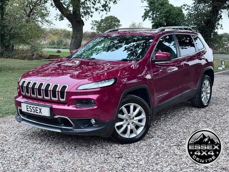 Red Used 2015 Jeep Cherokee Limited SUV | £7,499 (Fair price) - Image 1/4