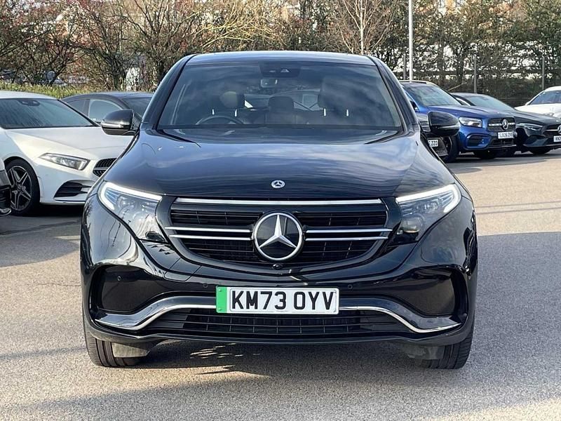 Used Mercedes EQC400 AMG Line Premium 300 kW (408 HP) 2023 Black SUV